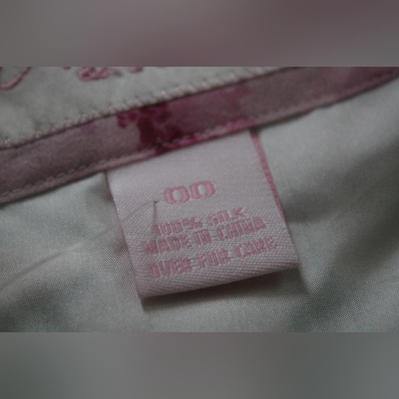 💐 NWT Vintage Abercrombie & Fitch Micro Mini Y2K Skirt Deadstock 100% Silk - Picture 14 of 16